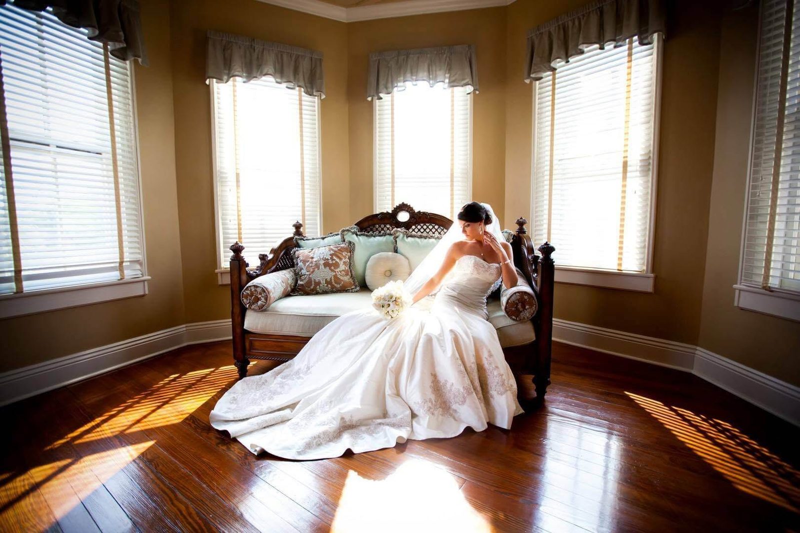 The bridal suite at The Caldwell House